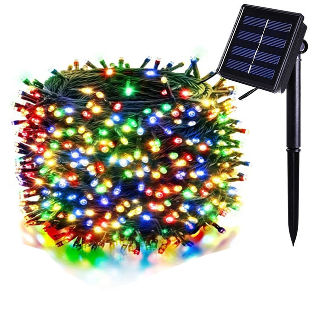 Xmas Outdoor Lighting Decorations - Solar güneş dize işık peri açık