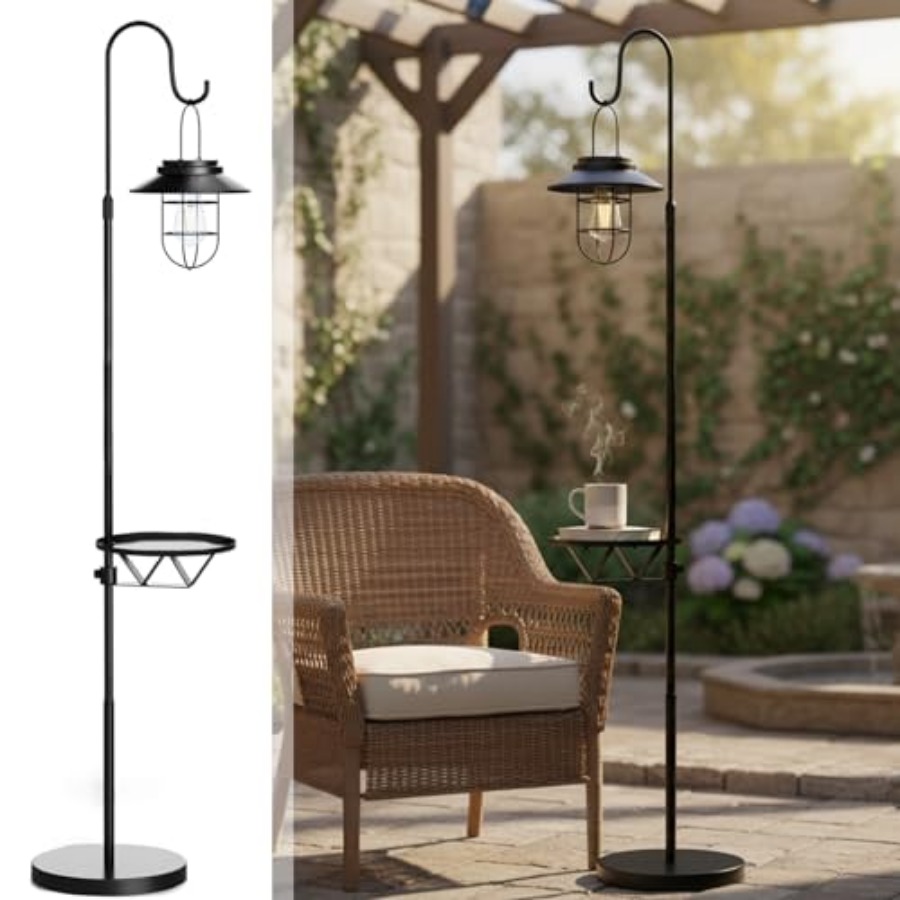 Outdoor Lighting Hooks - Güneş Enerjili Ayaklı Lamba ve Masa,