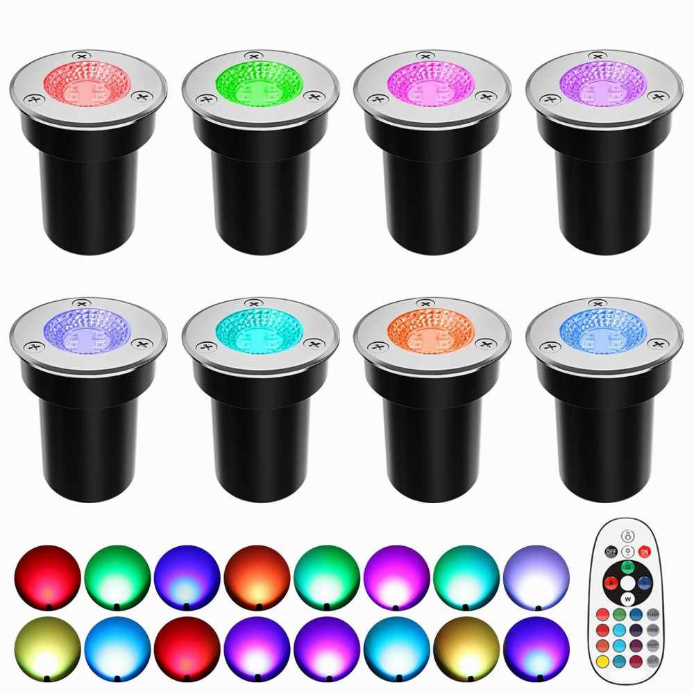 Outdoor Lighting Voltage - RGBW Düşük Voltajlı Peyzaj Lambası LED
