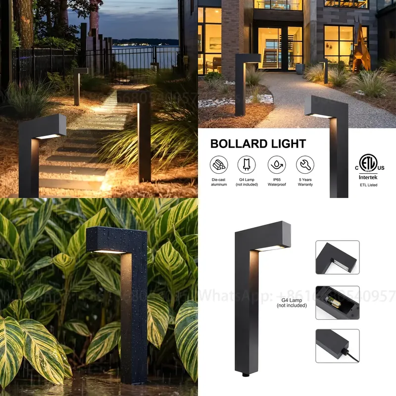 Outdoor Lighting Voltage - Alüminyum Bahçe Lambası Dış Mekan Kısa