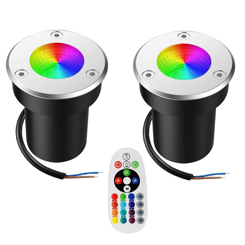 Outdoor Lighting Voltage - A01F-Dış Mekan 12V RGBW Yeraltı Işığı