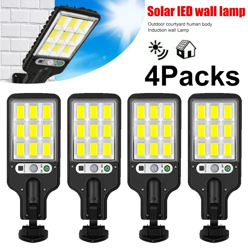 Outdoor Lighting Led - Güçlü LED Güneş Enerjili Dış Mekan