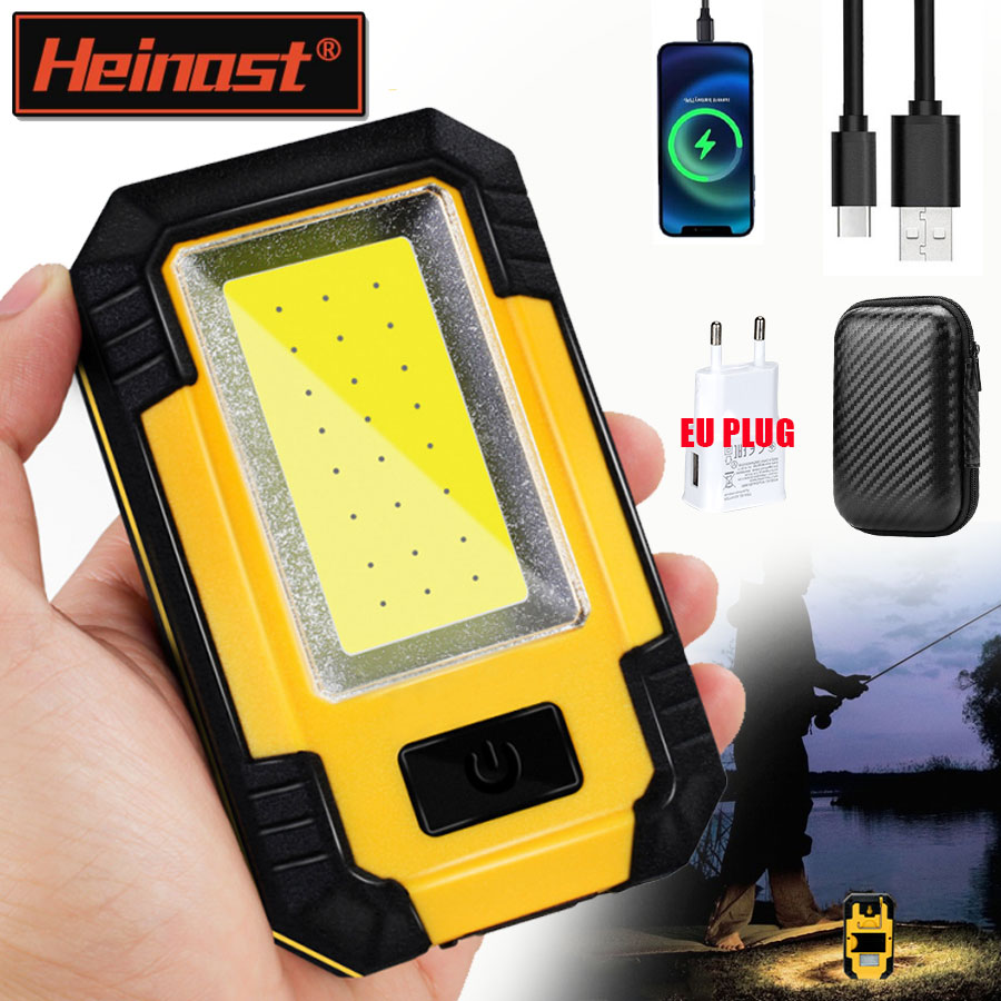 Outdoor Lighting Hooks - Taşınabilir 4000mAh Şarj Edilebilir Çalışma Lambası