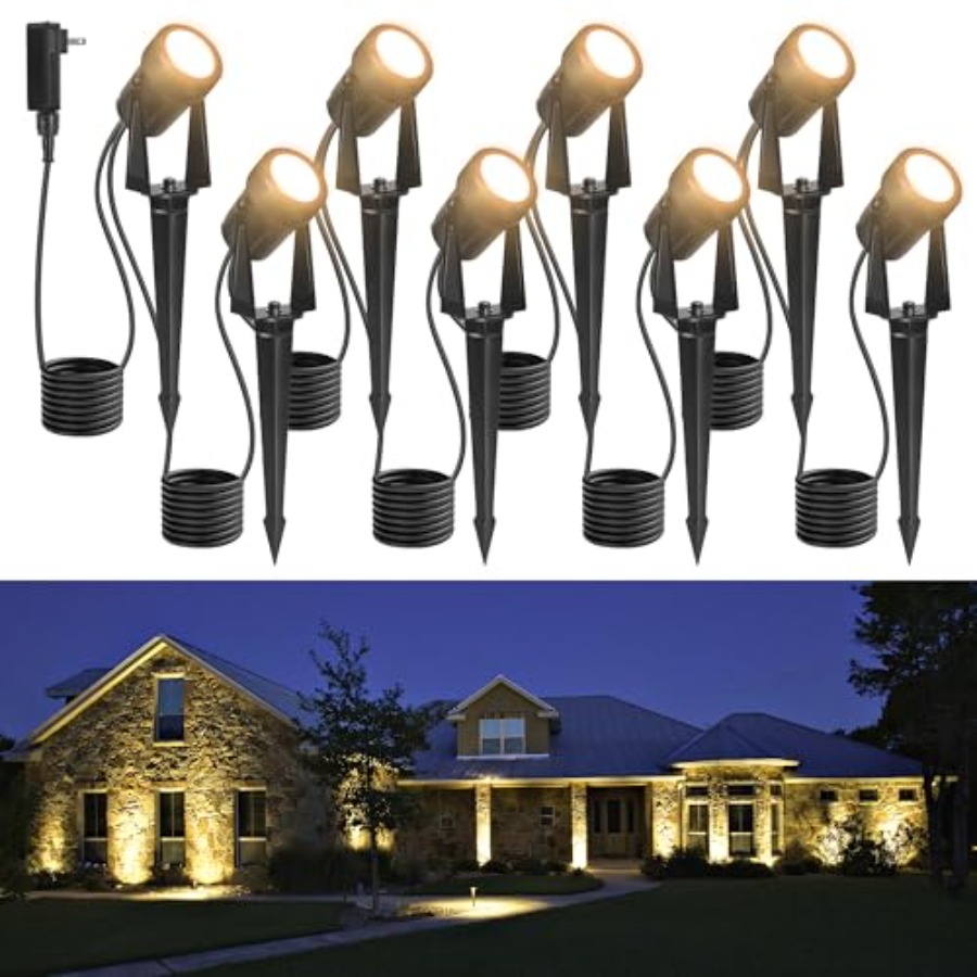 Outdoor Lighting Voltage - 85.3FT LED Dış Mekan Peyzaj Spot