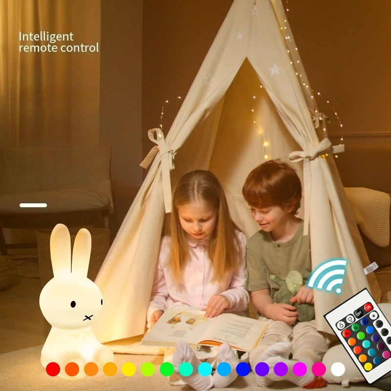 Outdoor Lighting Japan - Kawaii Miffy Tavşan Şarjlı LED Yatak