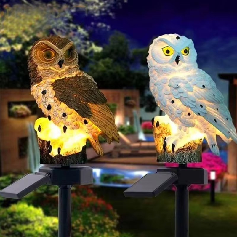 Güneş Enerjili Baykuş Bahçe La - Outdoor Lighting Yard Stakes incelemesi ve fiyatı