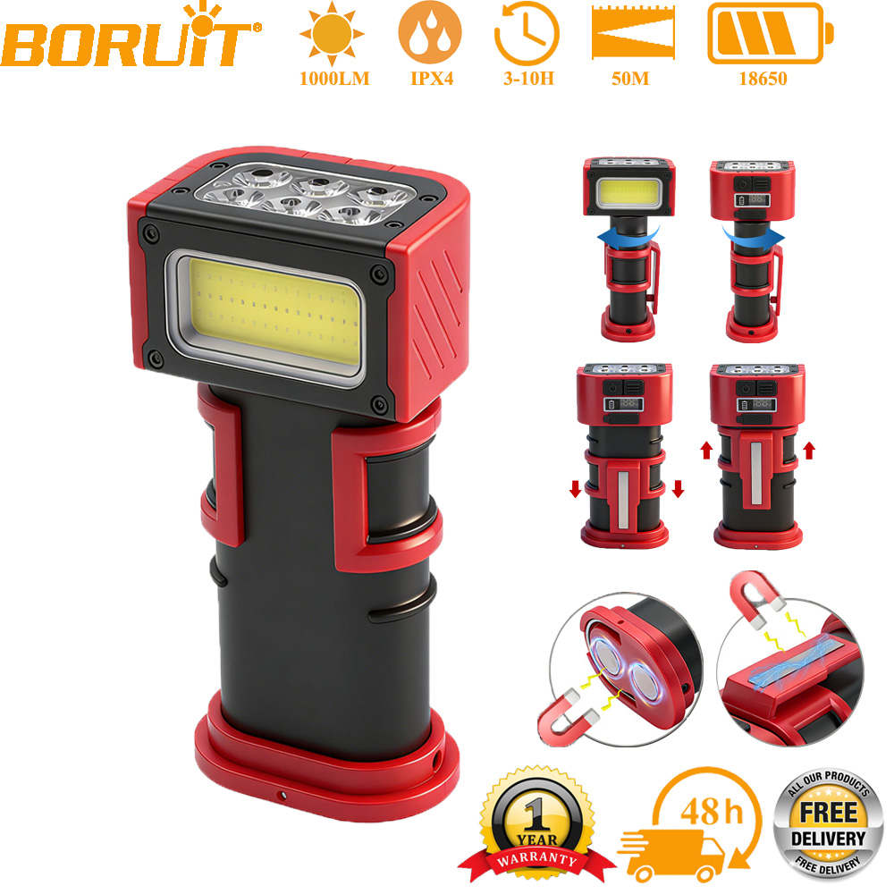 BORUiT COB LED Çalışma Işığı 1 - Outdoor Lighting Hooks incelemesi ve fiyatı
