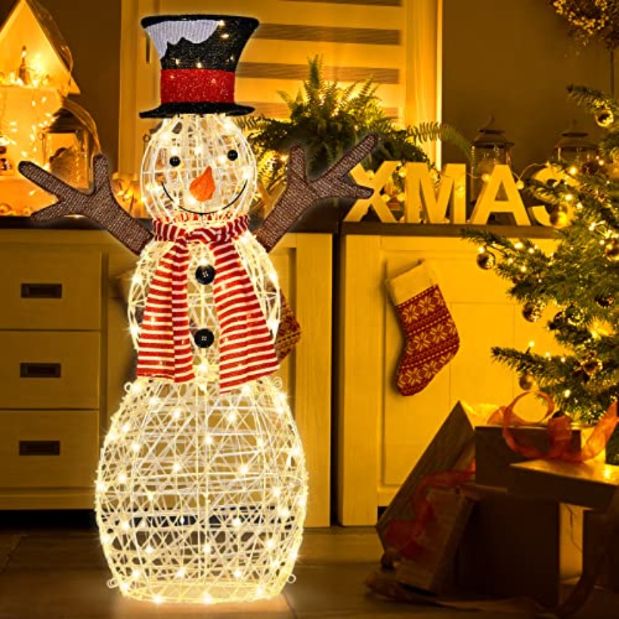 Noel Dış Mekan Işıklı Kardan A - Outdoor Lighting Yard Stakes incelemesi ve fiyatı