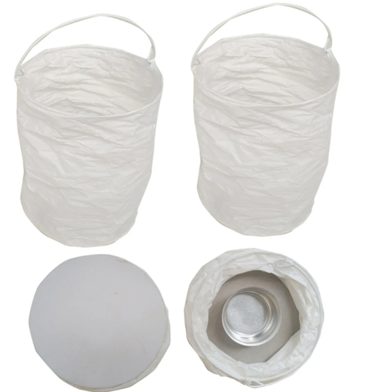4 adet DIY Beyaz Düz Kağıt Fen - Xmas Outdoor Lighting Decorations incelemesi ve fiyatı