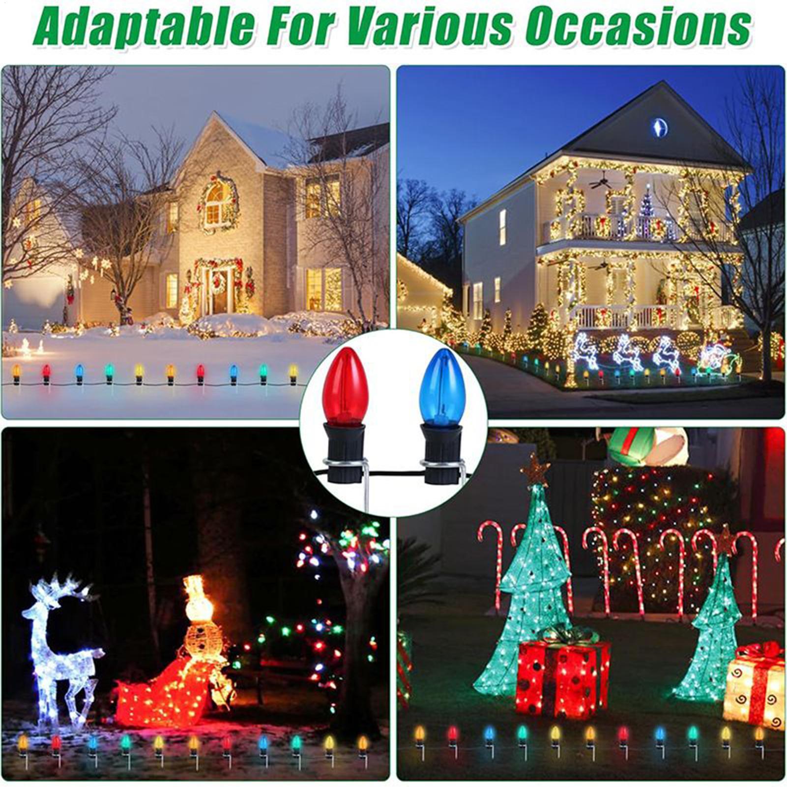 Bahçe için Noel Işık Çubukları - Outdoor Lighting Yard Stakes incelemesi ve fiyatı