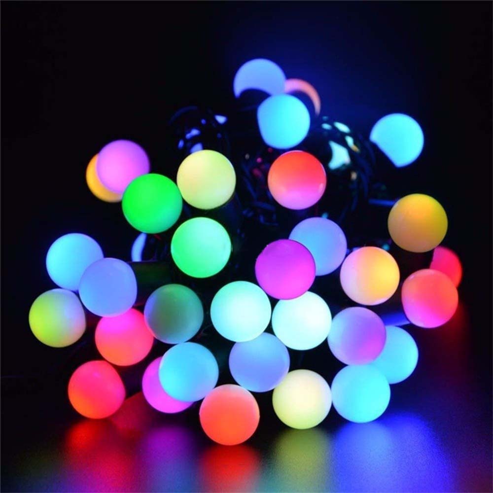 Renkli 50Leds güneş işık seris - Xmas Outdoor Lighting Decorations incelemesi ve fiyatı