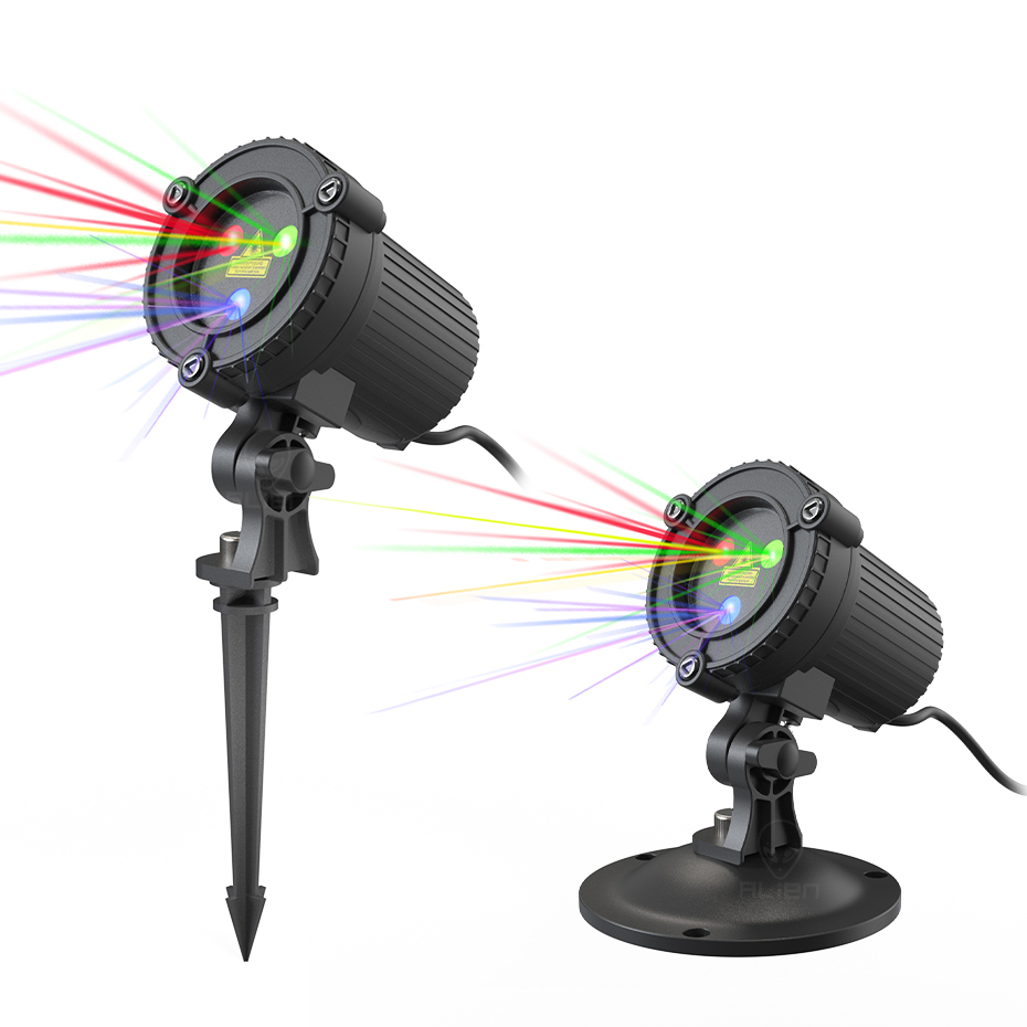 ALIEN uzaktan RGB hareketli st - Xmas Outdoor Lighting Decorations incelemesi ve fiyatı