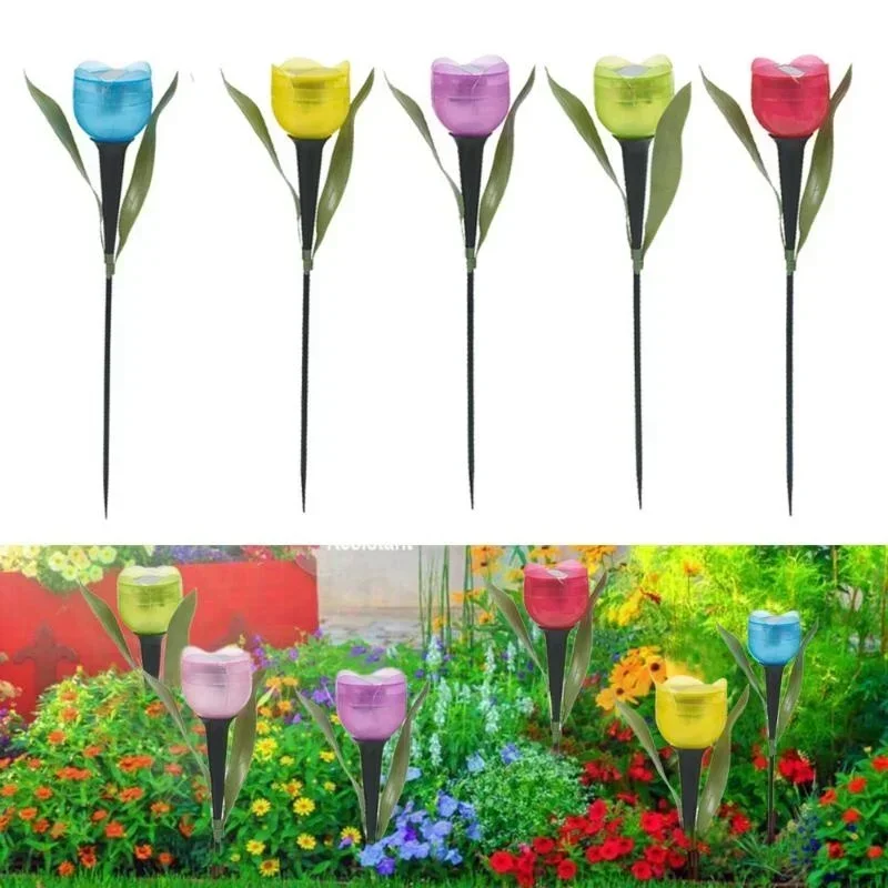 1 adet bahçe lale çiçek şekli  - Outdoor Lighting Youtube incelemesi ve fiyatı