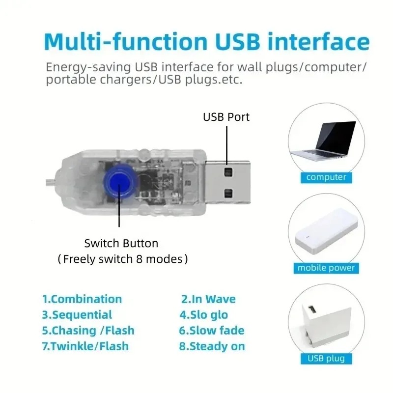 USB Güçlü 200 LED Yıldız Şelal - Xmas Outdoor Lighting Decorations incelemesi ve fiyatı