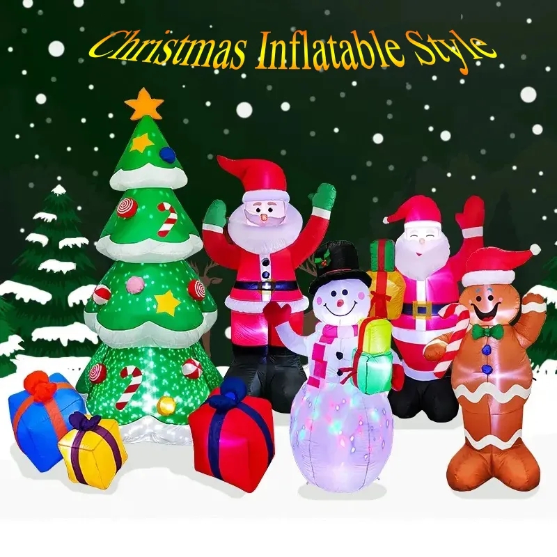 Noel şişme dekorasyon yerleşik - Xmas Outdoor Lighting Decorations incelemesi ve fiyatı