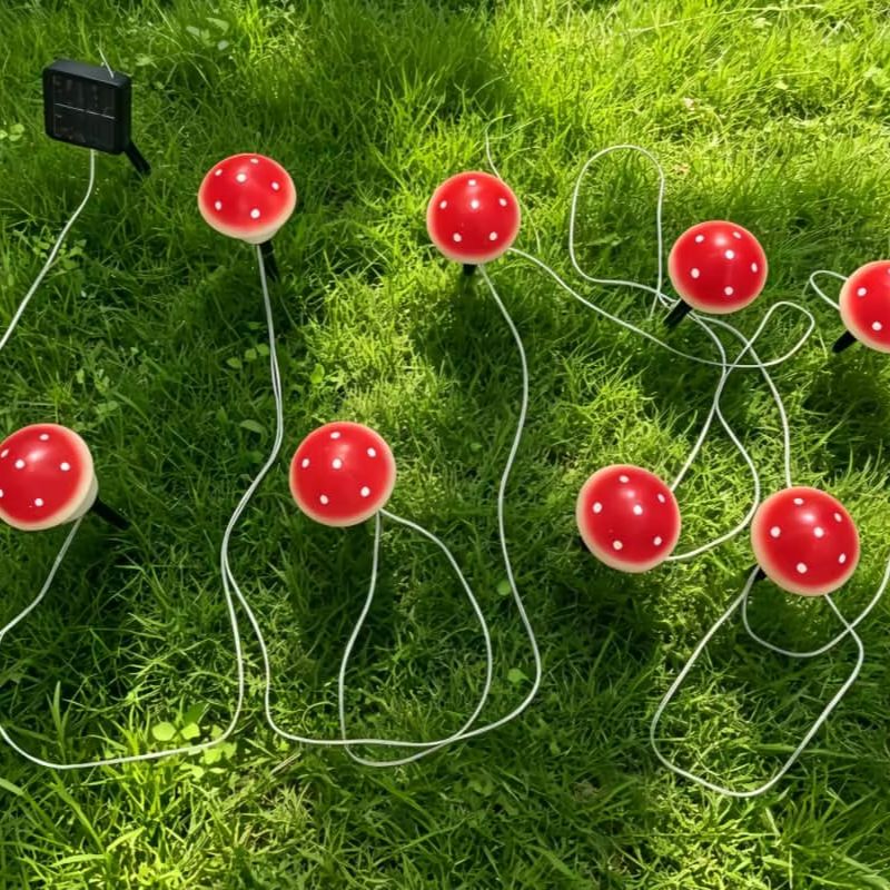 Güneş Enerjili Mantar Şeklinde - Outdoor Lighting Yard Stakes incelemesi ve fiyatı
